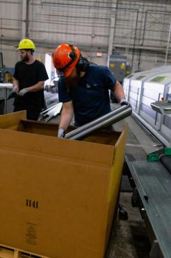 Steel Tube packaging services 